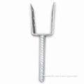 Pole Anchor with Hot-dipped Galvanzied or Electronic Galvanized, Various Sizes are Avaiable